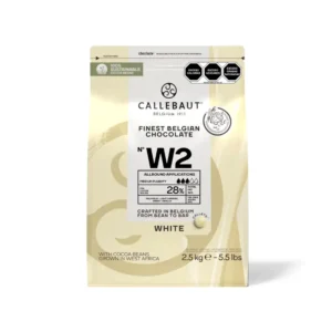 Bolsa de Chocolate Blanco Callebaut W2 callets2.5kg