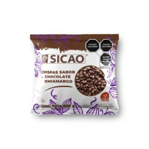 Bolsa de Sicao chispas sabor chocolate500gr