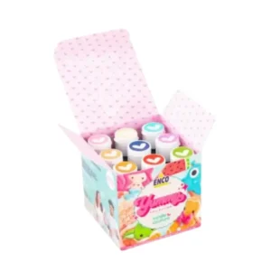 CAJA DE COLORANTE EN GEL Kit Yumy 40gr ENCO 9 colores