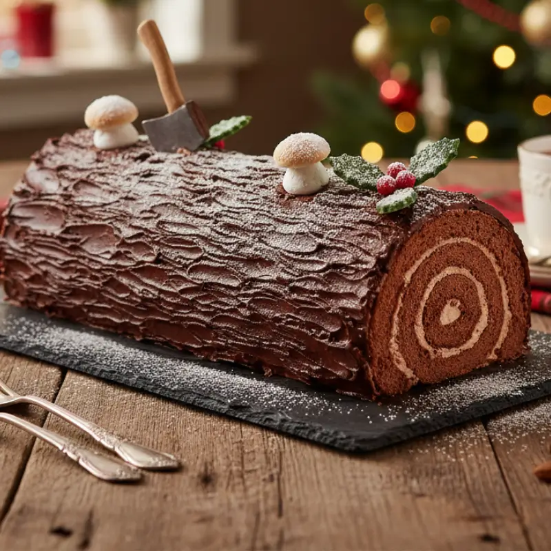 Curso tronco navideño