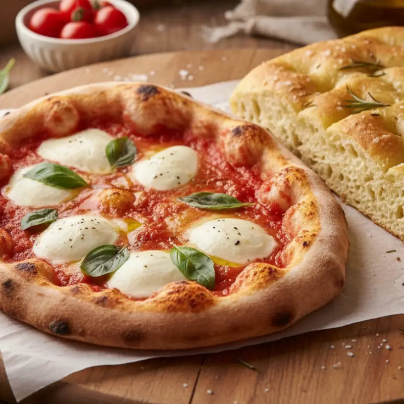 PIZZA Y FOCACCIA TRADICIONAL