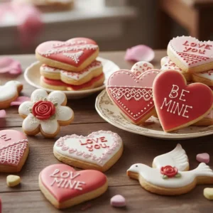 GALLETAS DE MANTEQUILLA Y ROYAL ICING_ SAN VALENTIN