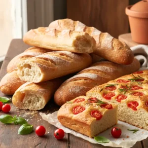 Curso PANADERÍA INTERNACIONAL_ BAGUETTE Y FOCACCIA DE TOMATES