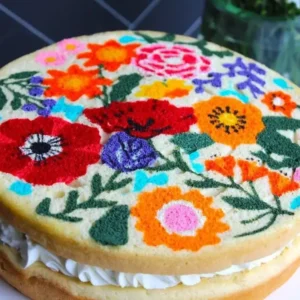 Curso PASTEL TRES LECHES IMPRESO_ PRIMAVERA FLORAL
