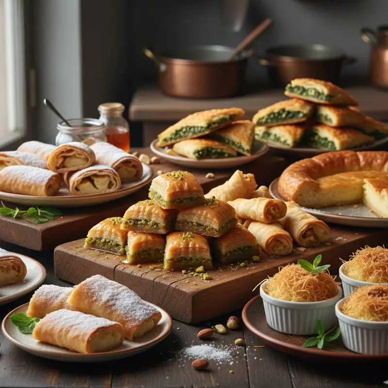 Curso POSTRES Y APERITIVOS CON MASA FILO