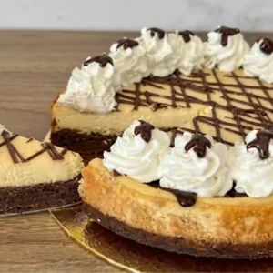 Curso brownie cheesecake