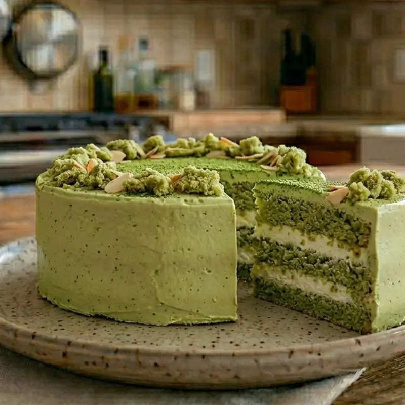 Curso LAYER CAKE DE MATCHA Y QUESO MASCARPONE