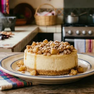 Curso MINI CHEESECAKES CON CRUMBLE DE MANZANA