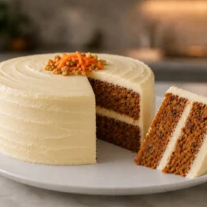 PASTEL DE ZANAHORIA Y BETUN DE QUESO CREMA