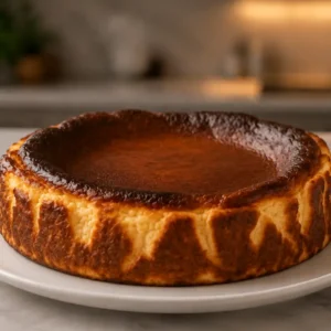 TARTA DE QUESO VASCO