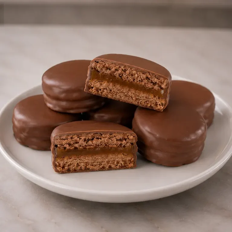 Alfajores Trampados en Chocolate