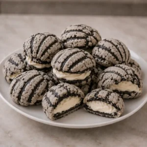 CONCHAS DE OREO RELLENAS