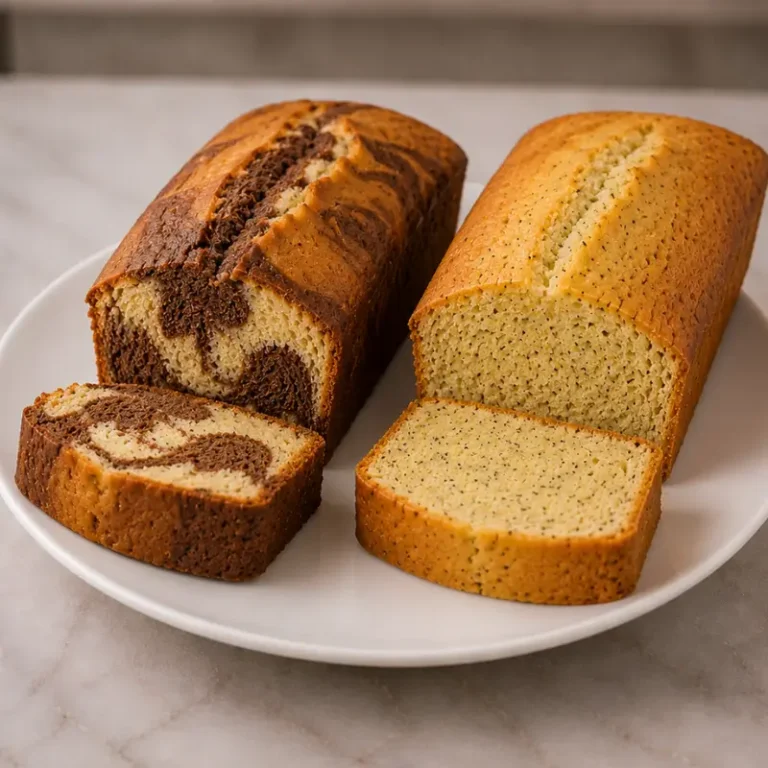 Panqués: Marmoleado y Limón con Semillas de Chia