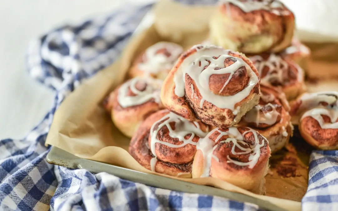 Receta Roles Suaves de Canela con Glaseado
