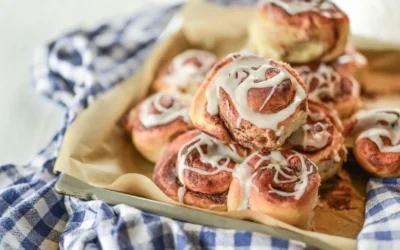 Receta Roles Suaves de Canela con Glaseado