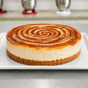 TANDEM: CINNAMON ROLL CHEESECAKE