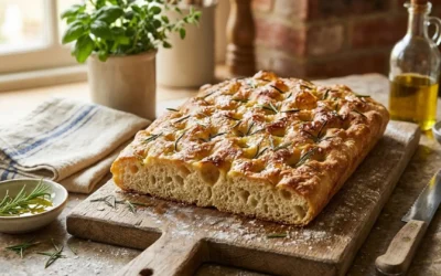 Receta Focaccia Italiana Básica