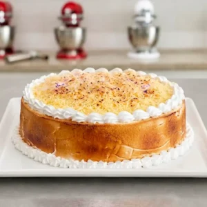 pastel queso de bola